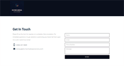 Desktop Screenshot of divinemediasolutions.com