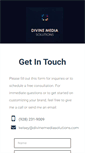Mobile Screenshot of divinemediasolutions.com